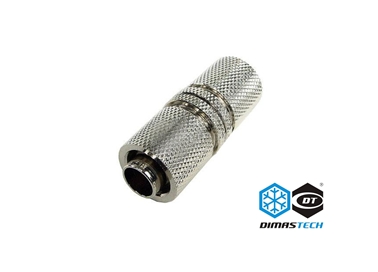 Bulkhead Fitting Compression Nickel 3/8 ID